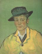 Portrait of Armand Roulin (nn04), Vincent Van Gogh